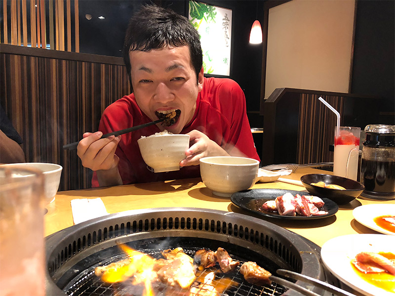 大好物の焼肉 大好物の焼肉