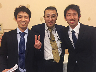 近藤先生と 近藤先生と