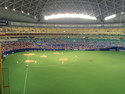 友だちと野球観戦 友だちと野球観戦