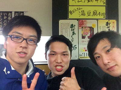 先輩、後輩と 先輩、後輩と