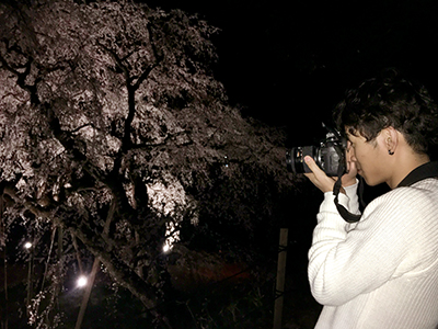 写真を撮るのに夢中です 写真を撮るのに夢中です