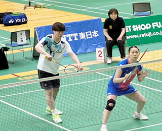 3位入賞の大関・齋藤ペア 3位入賞の大関・齋藤ペア