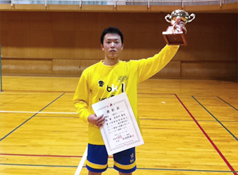 シングルス優勝