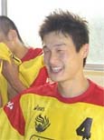 この試合13得点と大暴れ！日本リーグ通算400得点達成と同時に第32回日本リーグの得点王となったスピードスター 末松選手
