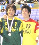 有終の美を飾った山本・荻田選手