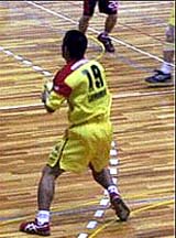 この試合がデビュー戦の下村選手