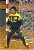 好セーブ連発のゴールキーパー 東選手