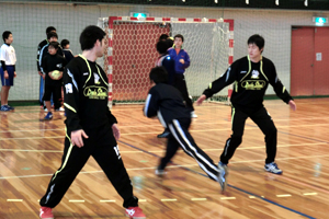 フェイント練習 