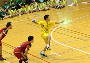 得点ランキングトップを走る東江
