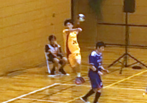 高確率なシュートでピンチを救った 高確率なシュートでピンチを救った