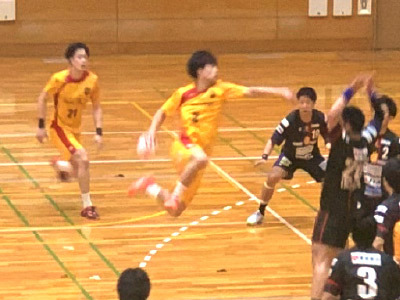 強気なオフェンスで圧倒した 強気なオフェンスで圧倒した