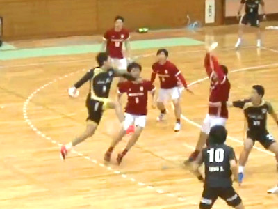 豪快なシュートで圧倒した 豪快なシュートで圧倒した