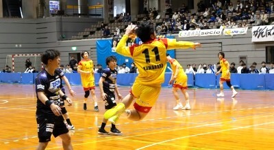 8得点の大活躍を見せた河原選手