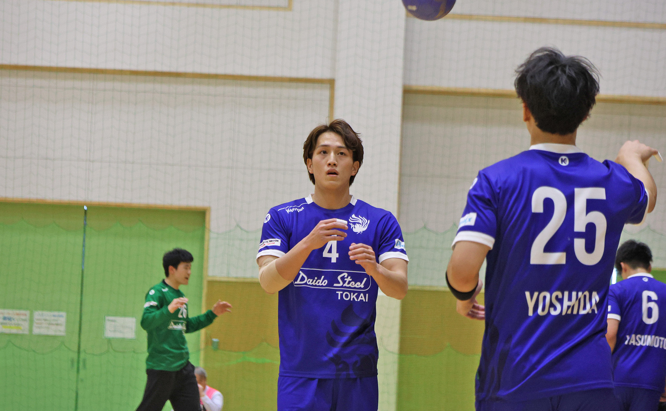 最多7得点を決めた藤坂選手 最多7得点を決めた藤坂選手