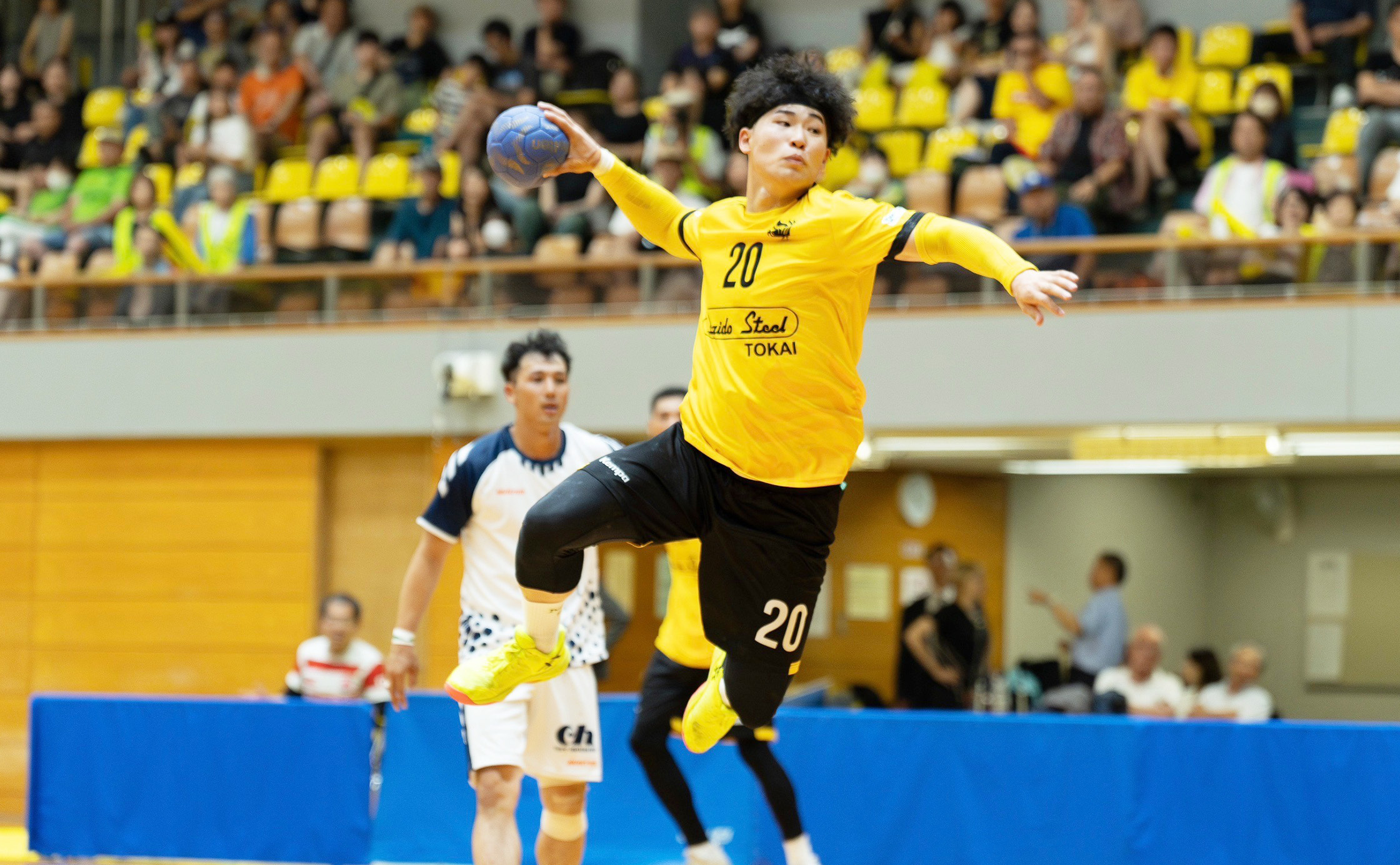 高確率でシュートを決めた可児選手 高確率でシュートを決めた可児選手