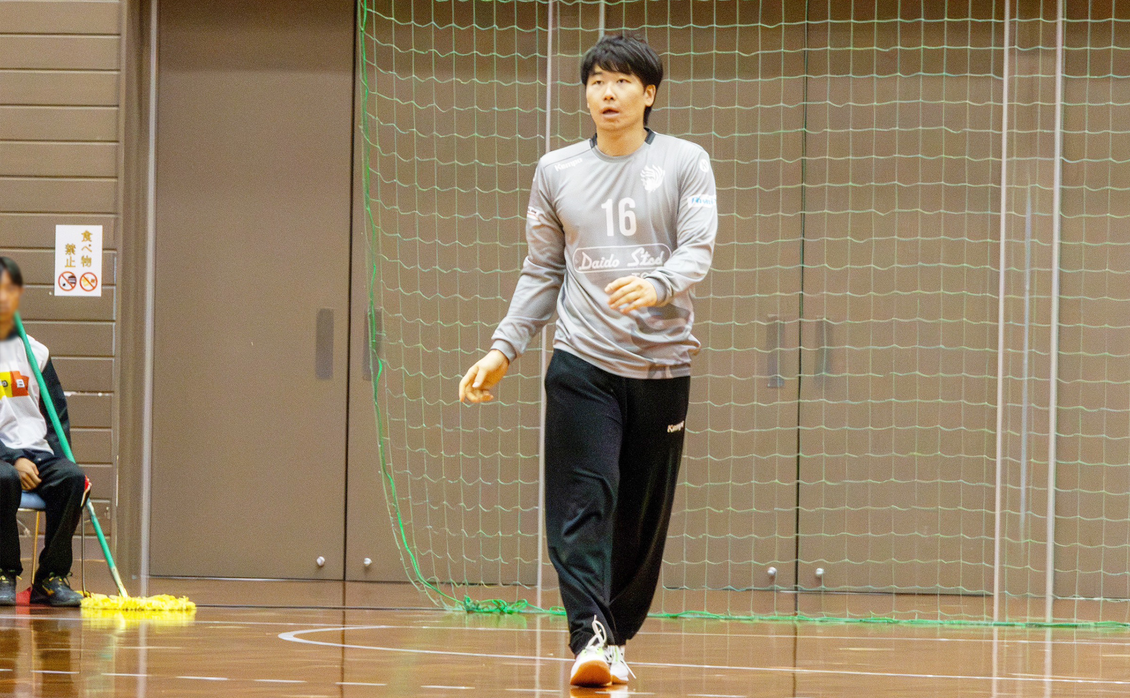 前節に引き続き好セーブを連発した堀田選手 前節に引き続き好セーブを連発した堀田選手
