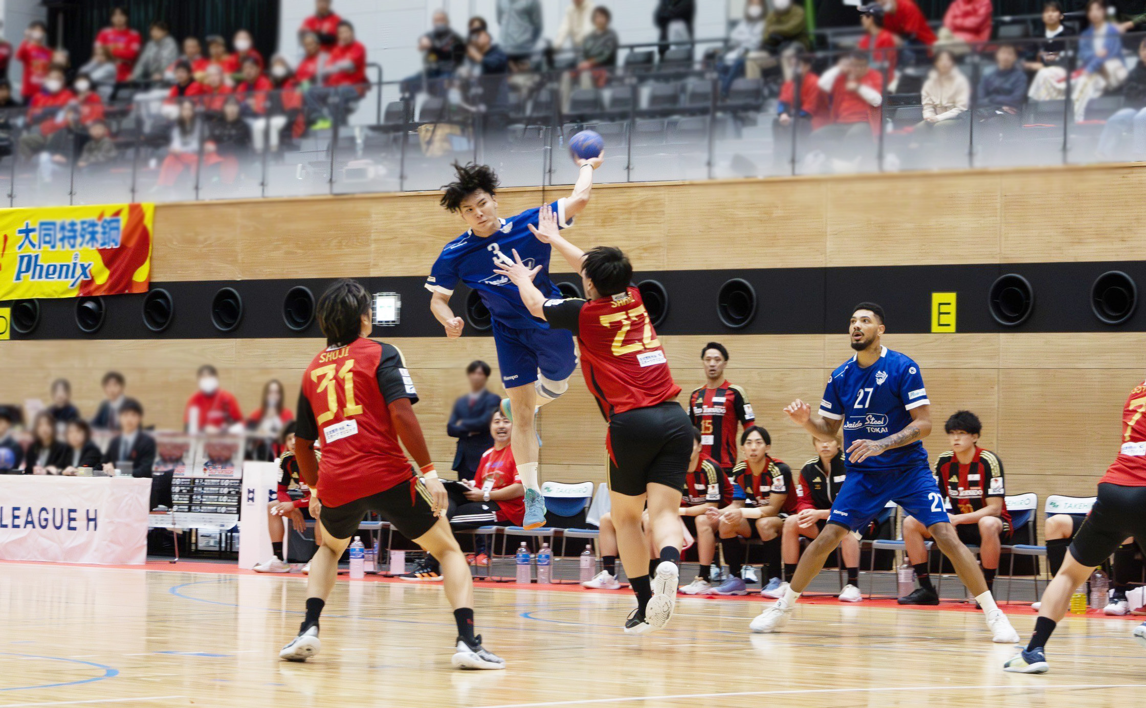 2得点の活躍を見せた中村選手