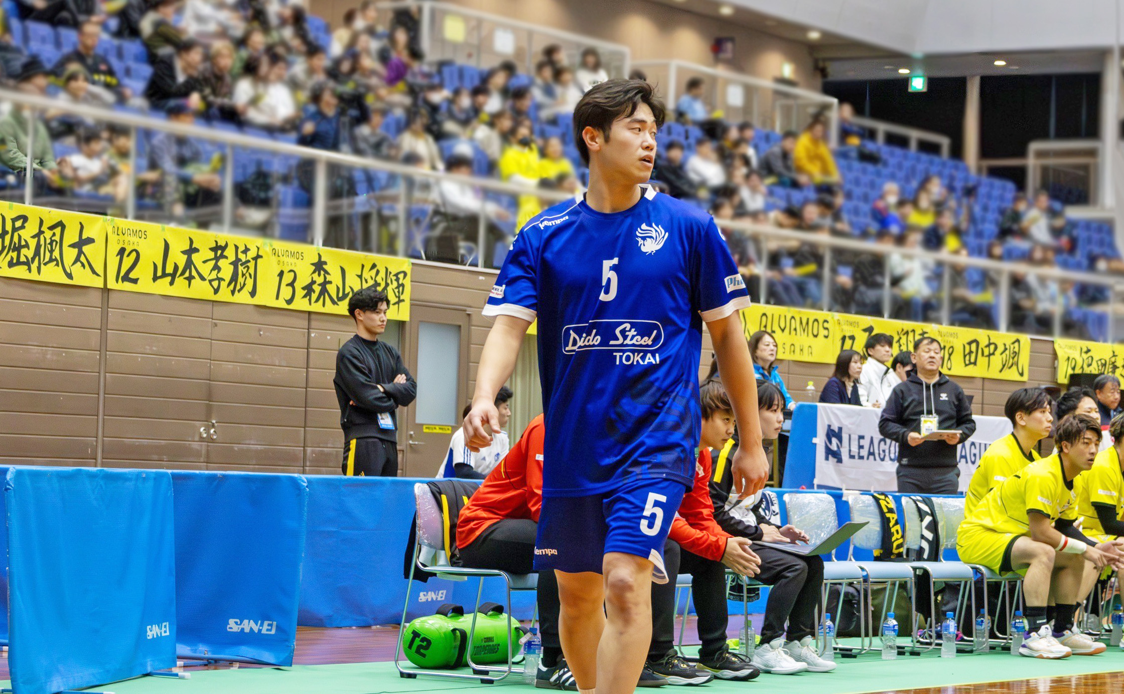 途中出場で4得点を決めた村藤選手 途中出場で4得点を決めた村藤選手