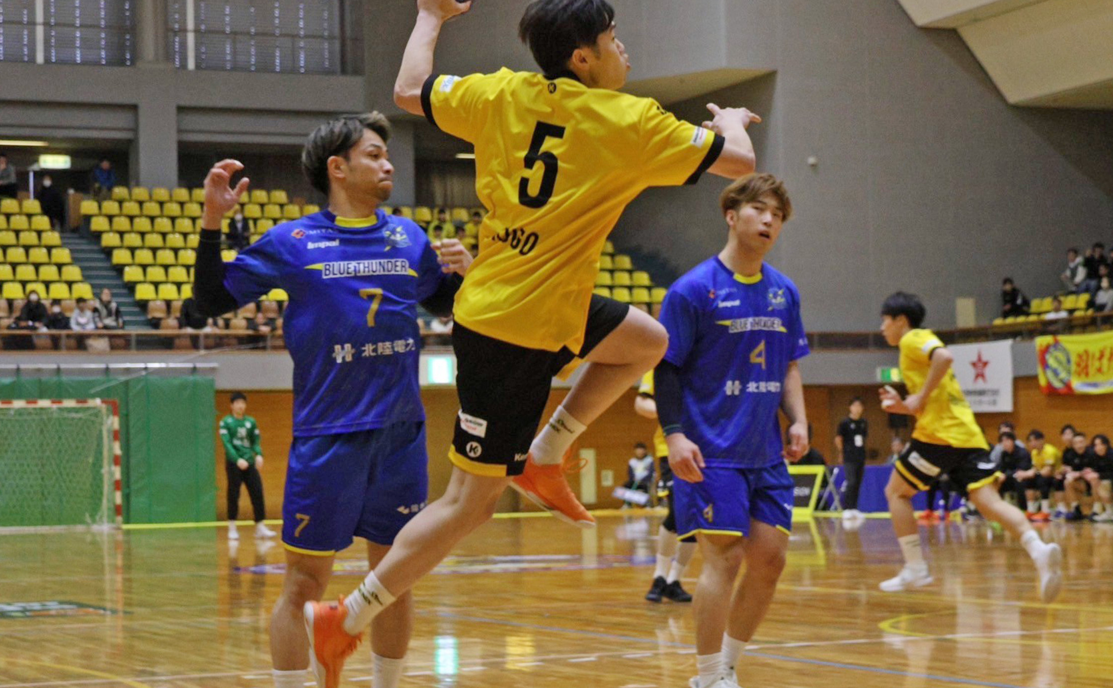 高確率でシュートを決めた村藤選手 高確率でシュートを決めた村藤選手