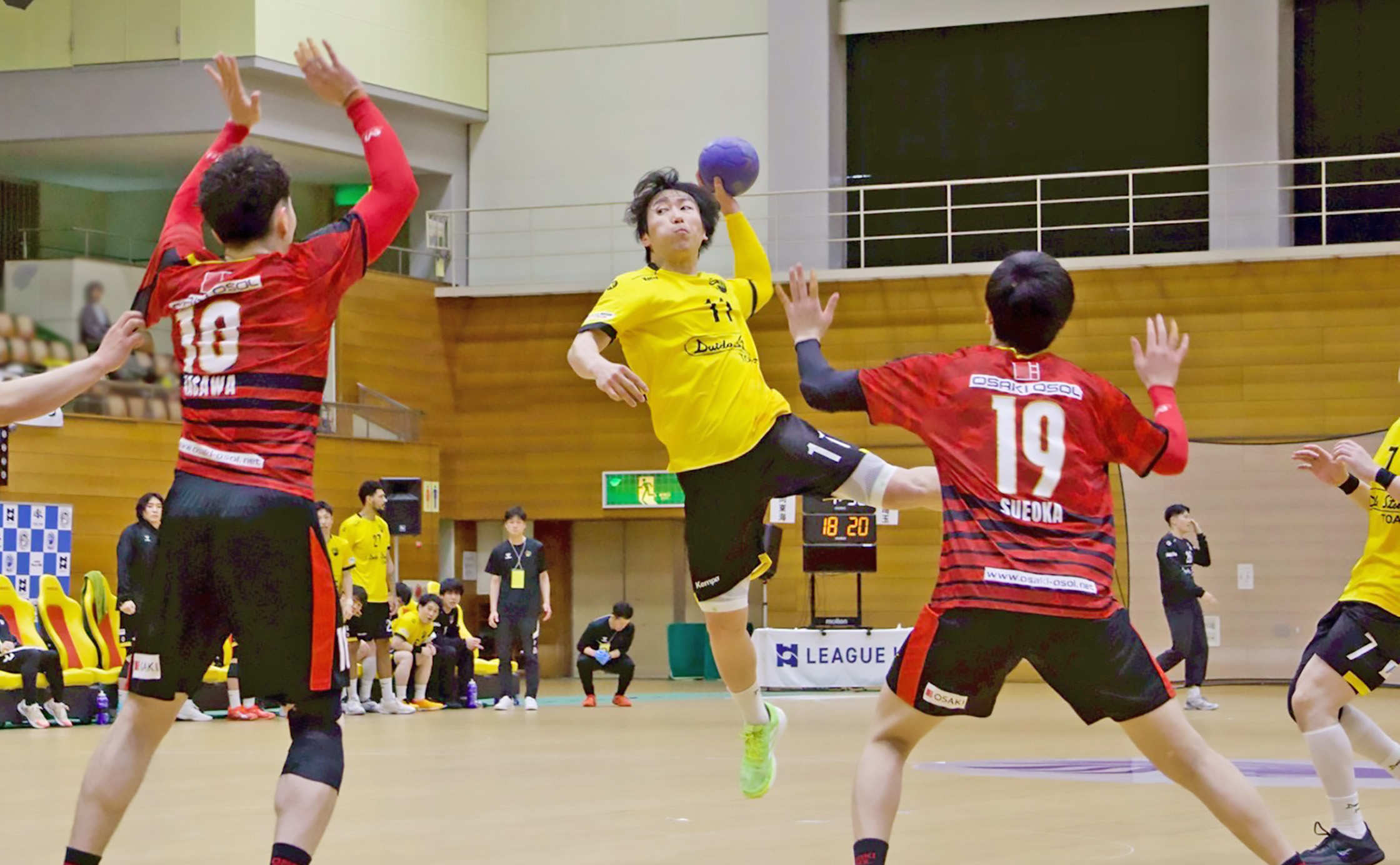 4得点の活躍を見せた河原選手