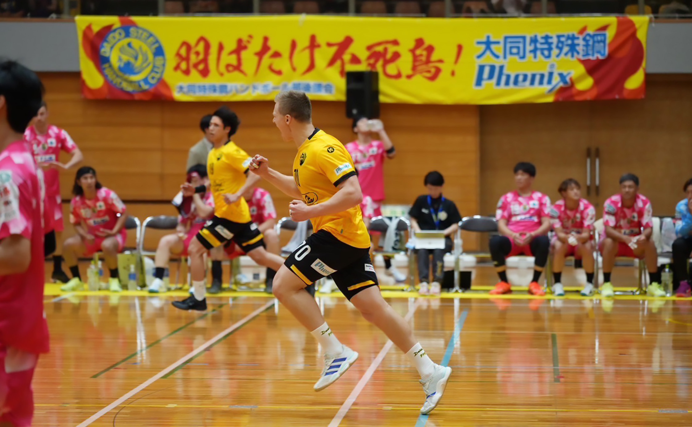 リーグHデビュー戦で、攻守に貢献したアルトゥル選手