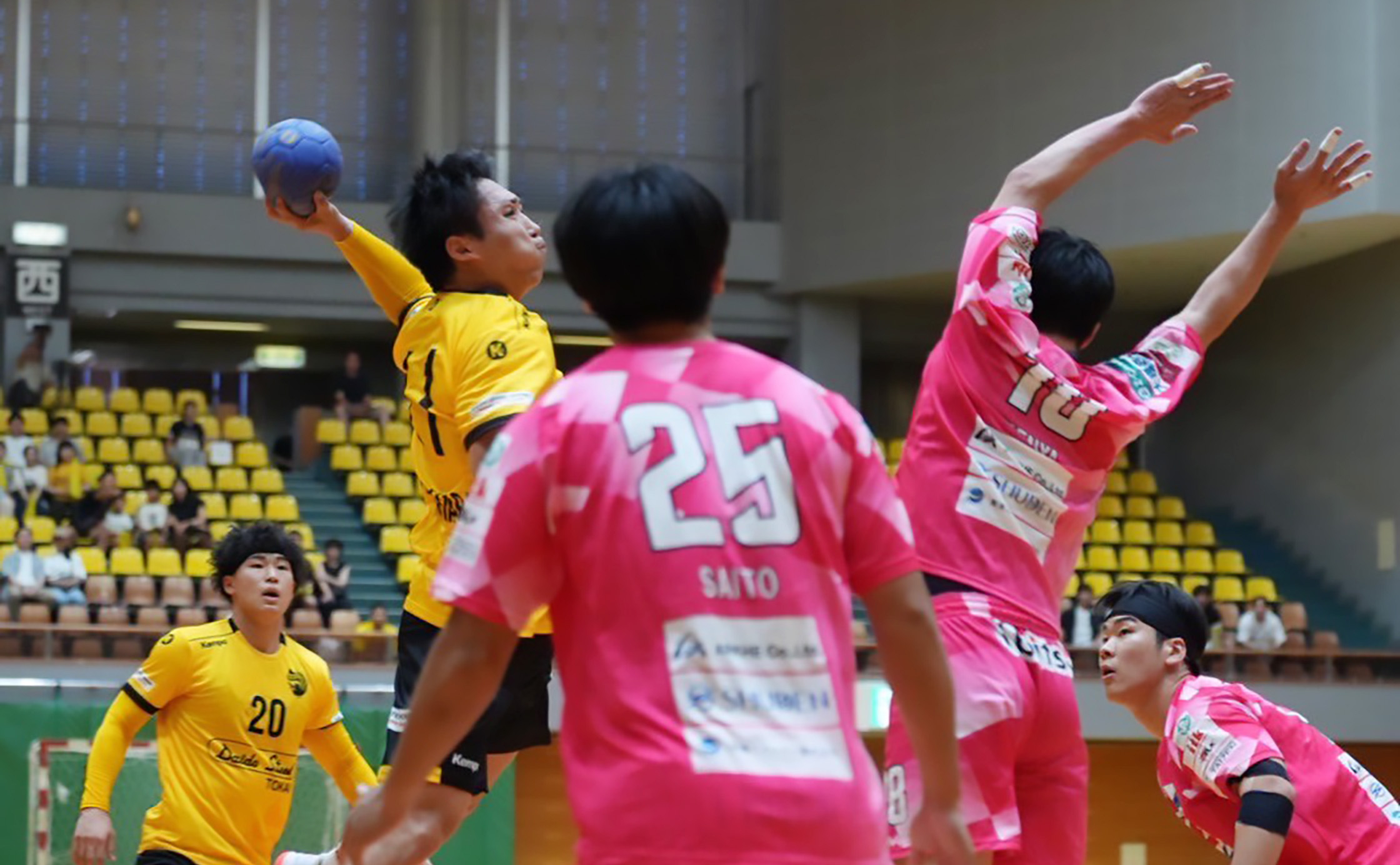 開幕戦、11得点の活躍を見せた河原選手