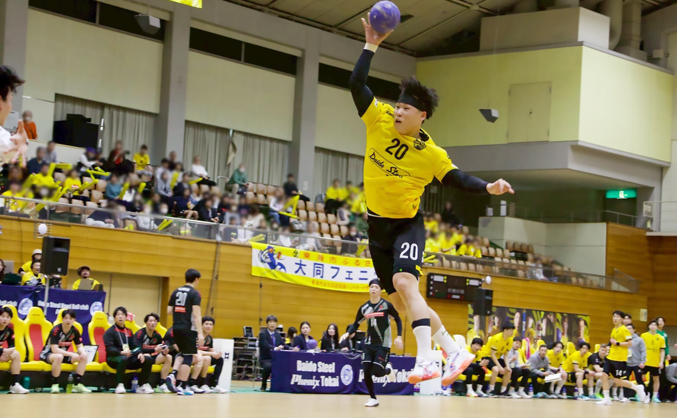 10得点の爆発！可児選手、気迫のゴール量産。