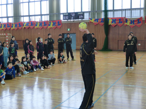 パスの指導中 パスの指導中