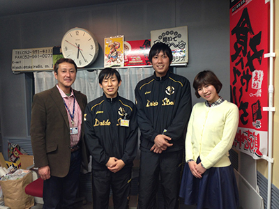 東海ラジオの皆さん、ありがとうございました! 東海ラジオの皆さん、ありがとうございました!