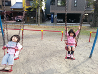 ブランコ♪ ブランコ♪