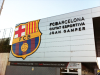サッカーでも有名なFCバルセロナ(Bチーム)とトレーニングマッチ サッカーでも有名なFCバルセロナ(Bチーム)とトレーニングマッチ