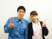 いつも応援してくださる保健師の可兒さん! いつも応援してくださる保健師の可兒さん!