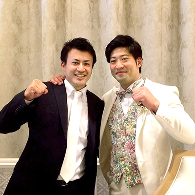 新婚下村選手と、これからも頑張ります! 新婚下村選手と、これからも頑張ります!