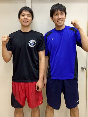 田中選手との同級生コンビで、これからも頑張っていきます! 田中選手との同級生コンビで、これからも頑張っていきます!