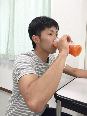 毎朝行っている日課です! 毎朝行っている日課です!