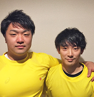 同郷の杉本選手と! 同郷の杉本選手と!