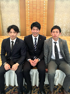 尊敬している先輩方と! 尊敬している先輩方と!