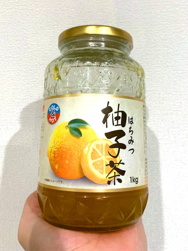 柚子茶大瓶で購入しちゃっています! 柚子茶大瓶で購入しちゃっています!