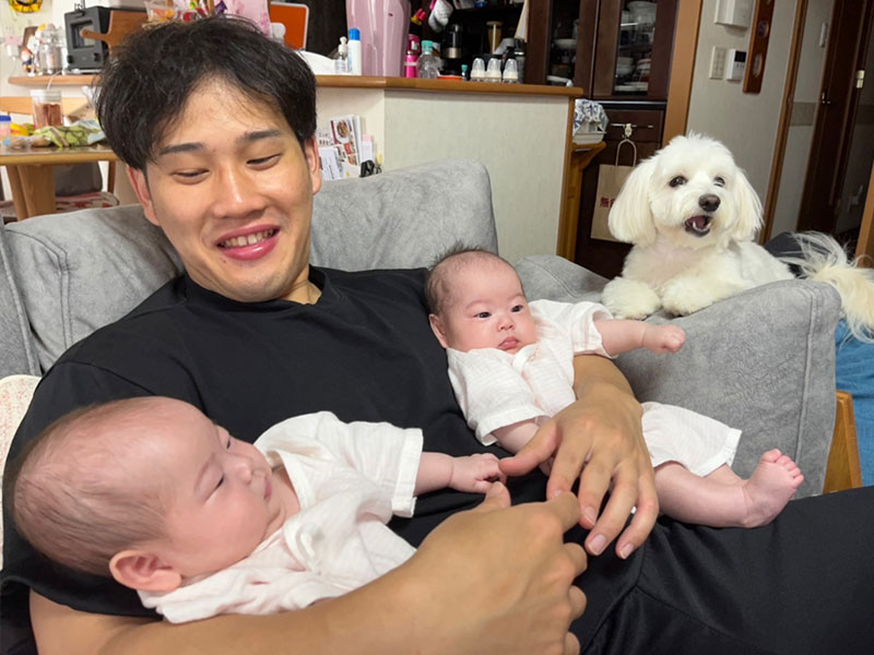姪っ子の双子ちゃんです 姪っ子の双子ちゃんです
