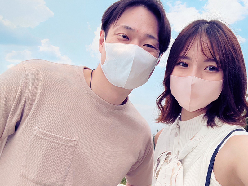 妻とのツーショット 妻とのツーショット