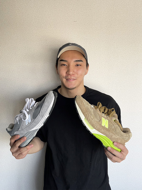 スニーカー好きのNo.3中村選手 スニーカー好きのNo.3中村選手
