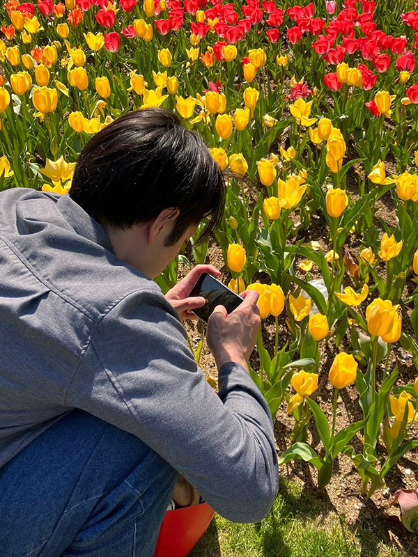 写真を撮ることに夢中になっていました 写真を撮ることに夢中になっていました