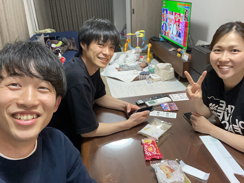 楽しすぎてたこパ中の写真撮り忘れました(笑)
